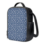 Cow Denim Jeans Pattern Print Crossbody Lunch Bag