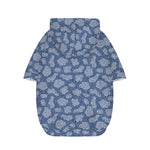 Cow Denim Jeans Pattern Print Dog Zip Up Hoodie