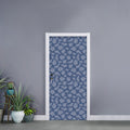 Cow Denim Jeans Pattern Print Door Sticker