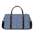 Cow Denim Jeans Pattern Print Duffel Bag