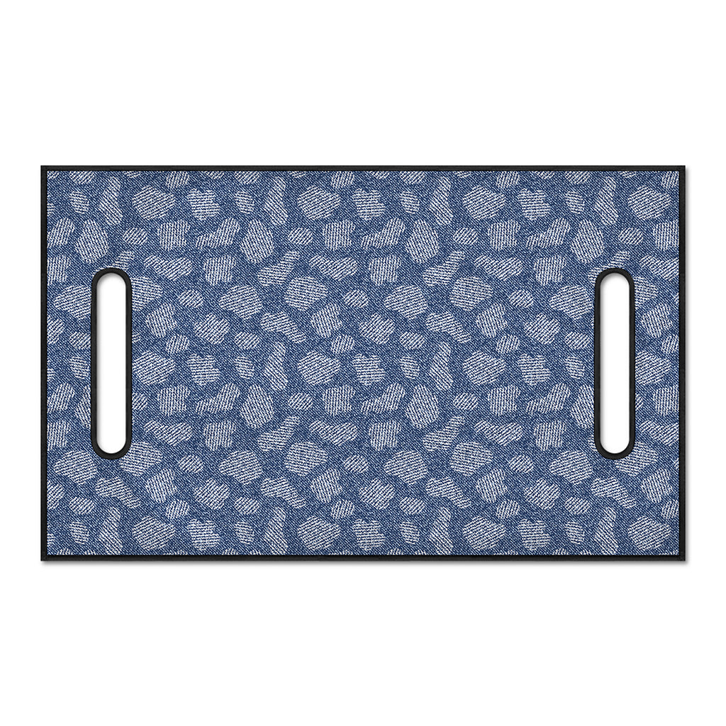 Cow Denim Jeans Pattern Print Golf Cart Seat Cover