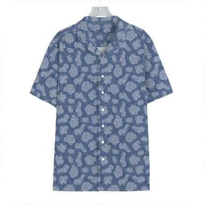 Cow Denim Jeans Pattern Print Hawaiian Shirt