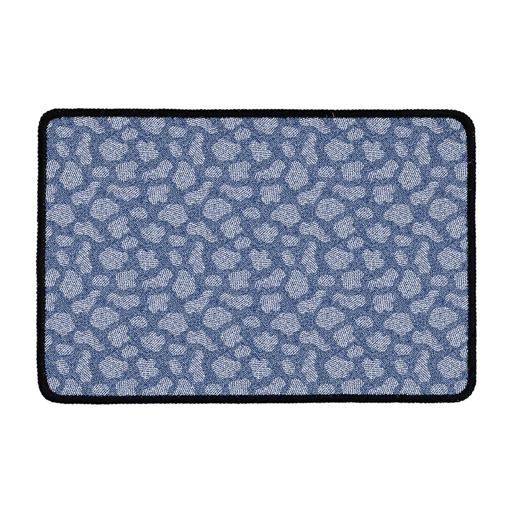 Cow Denim Jeans Pattern Print Kitchen Mat