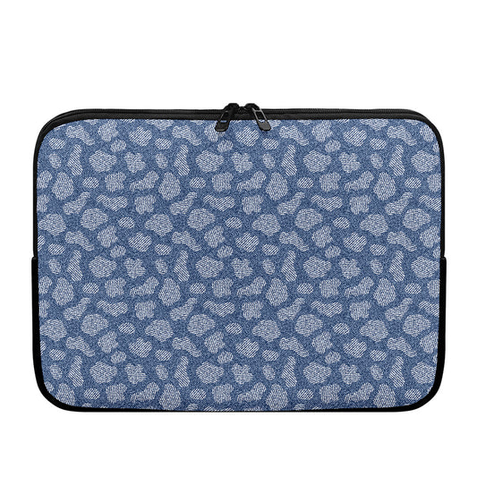 Cow Denim Jeans Pattern Print Laptop Sleeve