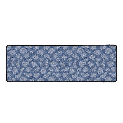 Cow Denim Jeans Pattern Print Long Kitchen Mat