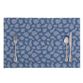 Cow Denim Jeans Pattern Print Placemat