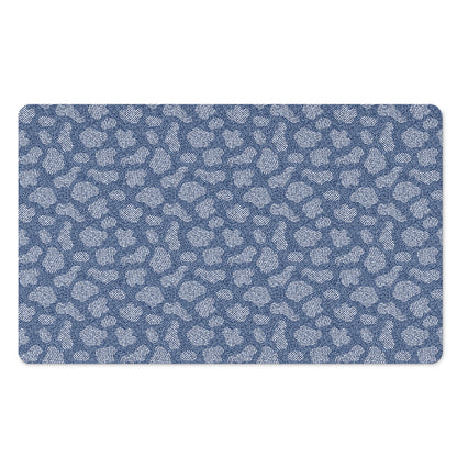 Cow Denim Jeans Pattern Print Polyester Doormat