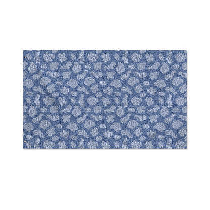Cow Denim Jeans Pattern Print Polyester Flag