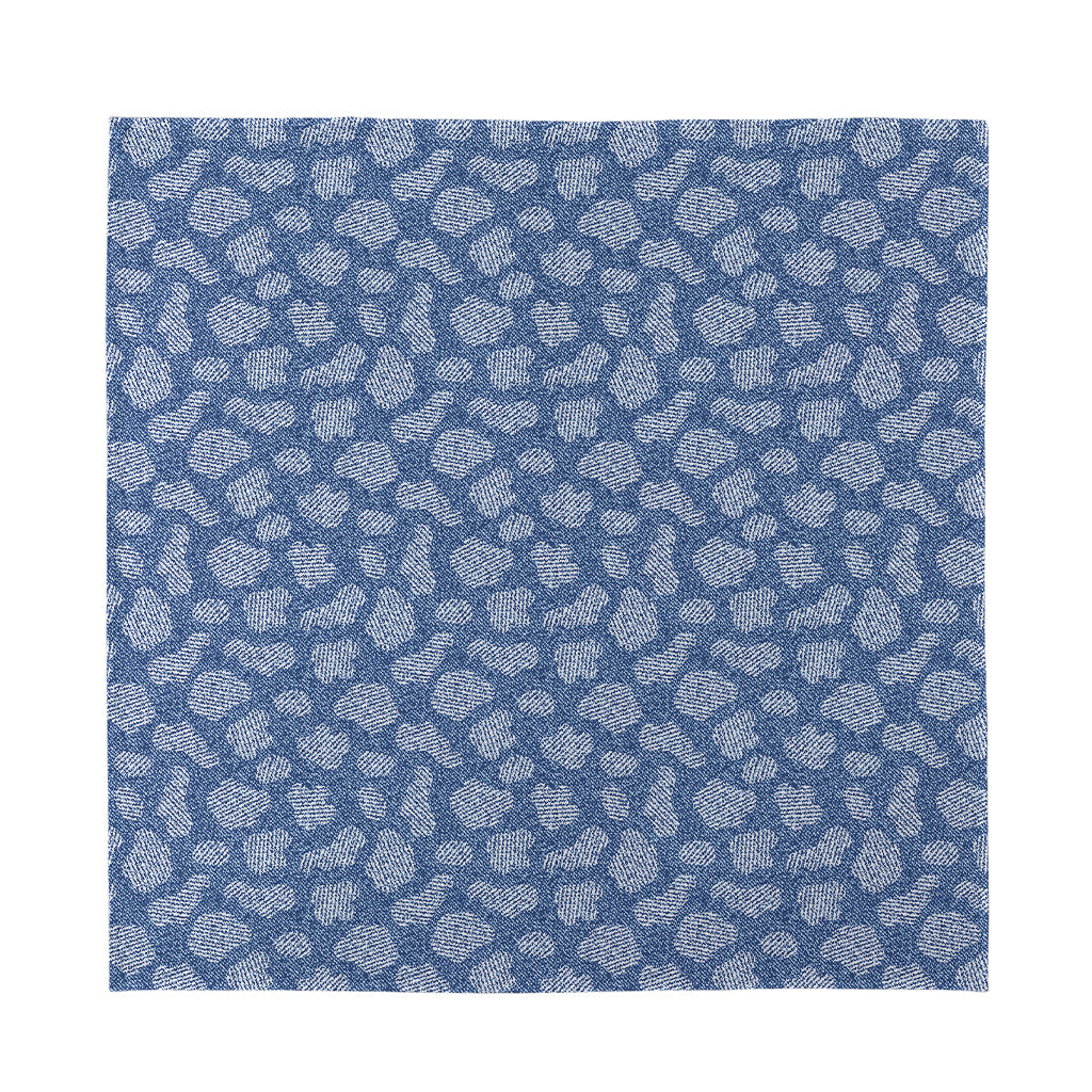 Cow Denim Jeans Pattern Print Silk Bandana