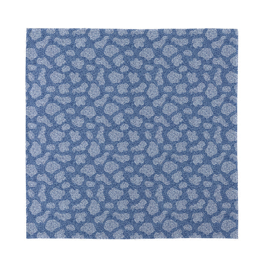 Cow Denim Jeans Pattern Print Silk Bandana