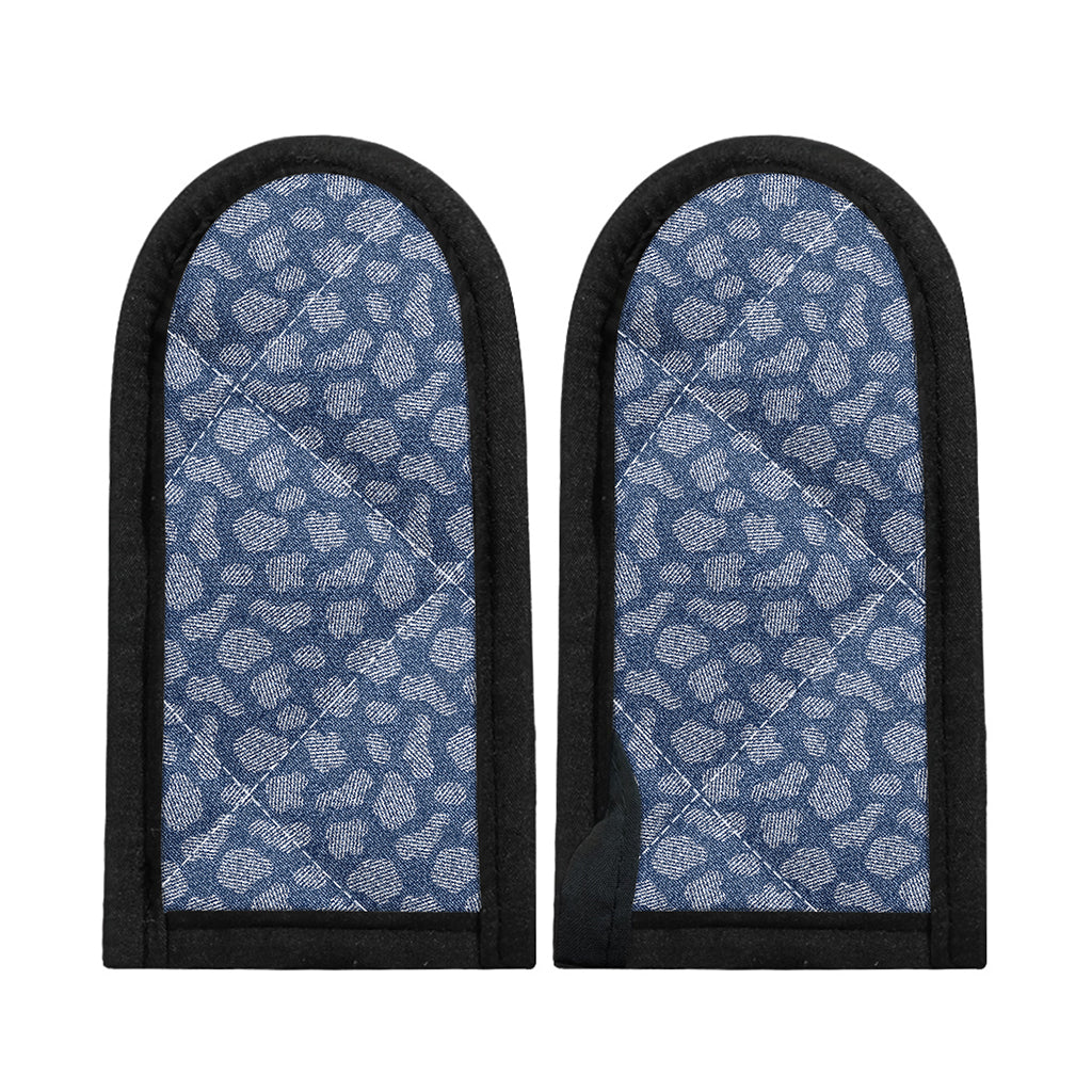 Cow Denim Jeans Pattern Print Skillet Handle Cover