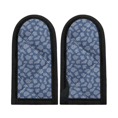 Cow Denim Jeans Pattern Print Skillet Handle Cover