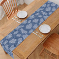 Cow Denim Jeans Pattern Print Table Runner