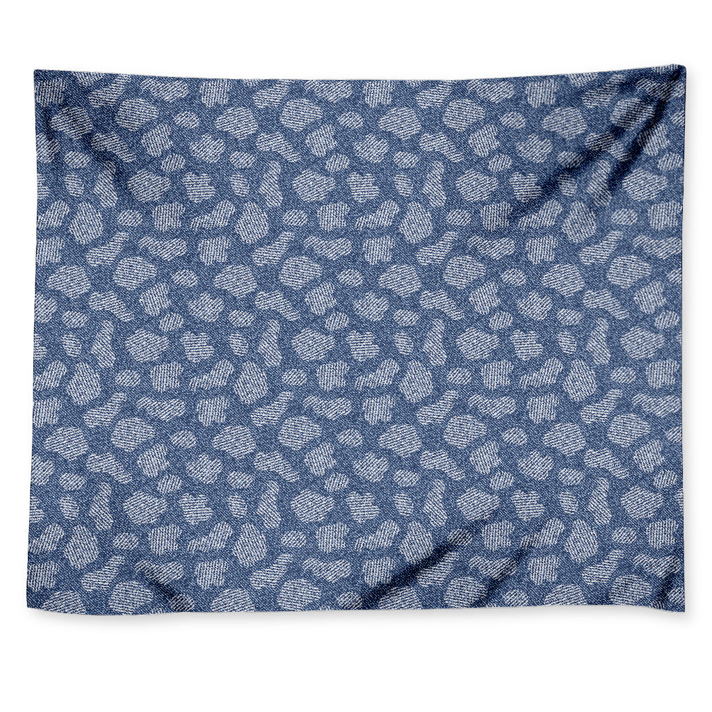 Cow Denim Jeans Pattern Print Tapestry