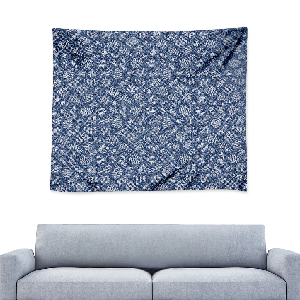 Cow Denim Jeans Pattern Print Tapestry