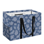 Cow Denim Jeans Pattern Print Utility Tote Bag