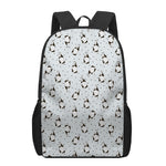 Cow Milk Bottle Pattern Print 17 Inch Backpack