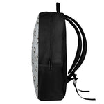 Cow Milk Bottle Pattern Print 17 Inch Backpack
