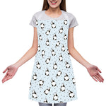 Cow Milk Bottle Pattern Print Adjustable Apron