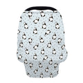 Cow Milk Bottle Pattern Print Baby Seat Cover