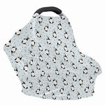 Cow Milk Bottle Pattern Print Baby Seat Cover