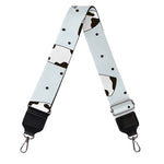 Cow Milk Bottle Pattern Print Bag Strap
