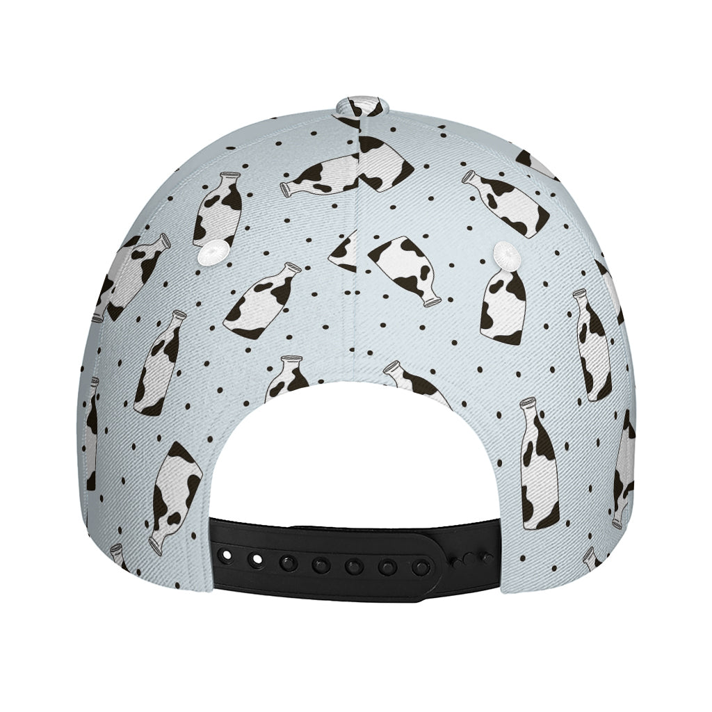 Cow Milk Bottle Pattern Print Baseball Cap