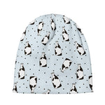 Cow Milk Bottle Pattern Print Beanie