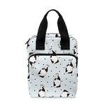 Cow Milk Bottle Pattern Print Bible Tote Bag