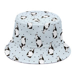 Cow Milk Bottle Pattern Print Bucket Hat
