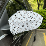 Cow Milk Bottle Pattern Print Car Side Mirror Covers