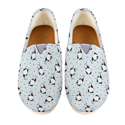 Cow Milk Bottle Pattern Print Casual Shoes