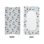 Cow Milk Bottle Pattern Print Changing Pad Cover
