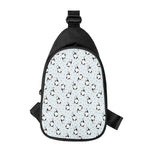 Cow Milk Bottle Pattern Print Chest Bag
