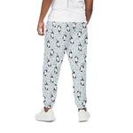 Cow Milk Bottle Pattern Print Cotton Pants