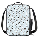 Cow Milk Bottle Pattern Print Crossbody Lunch Bag