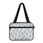 Cow Milk Bottle Pattern Print Double Strap Bible Bag