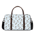 Cow Milk Bottle Pattern Print Duffel Bag