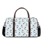 Cow Milk Bottle Pattern Print Duffle Bag