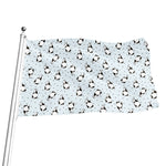Cow Milk Bottle Pattern Print Flag