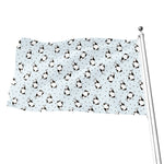 Cow Milk Bottle Pattern Print Flag