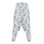 Cow Milk Bottle Pattern Print Hammer Pants