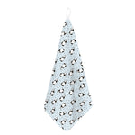 Cow Milk Bottle Pattern Print Hand Towel