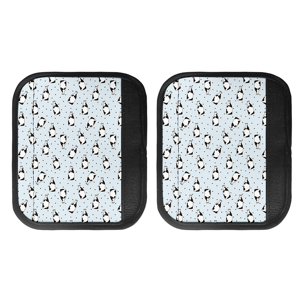 Cow Milk Bottle Pattern Print Handle Covers