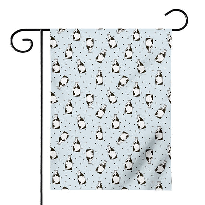 Cow Milk Bottle Pattern Print House Flag