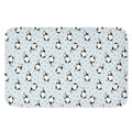 Cow Milk Bottle Pattern Print Indoor Door Mat