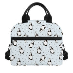 Cow Milk Bottle Pattern Print Insulated Lunch Bag