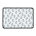 Cow Milk Bottle Pattern Print Kitchen Mat
