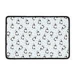 Cow Milk Bottle Pattern Print Kitchen Mat