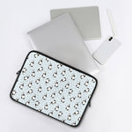 Cow Milk Bottle Pattern Print Laptop Sleeve